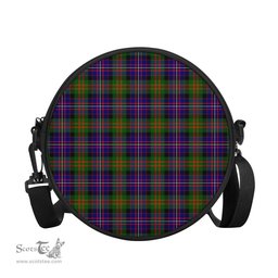 Scottish Cameron of Erracht Modern Tartan Round Crossbody Bags - Round Purse Scottish Plaid Tartan Plaid - ScotsTee - scotstee.com
