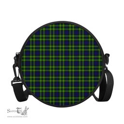 Scottish Campbell of Breadalbane Modern Tartan Round Crossbody Bags - Round Purse Scottish Plaid Tartan Plaid - ScotsTee - scotstee.com