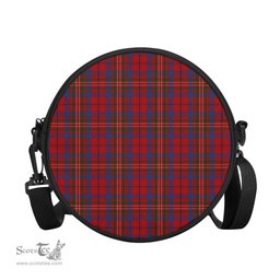 Scottish Cameron of Locheil Tartan Round Crossbody Bags - Round Purse Scottish Plaid Tartan Plaid - ScotsTee - scotstee.com