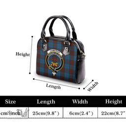Scottish Cameron Hunting Tartan Shoulder Handbags with Family Crest Scottish Plaid Tartan Plaid - ScotsTee - scotstee.com