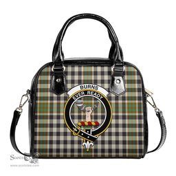 Scottish Burns Check Tartan Shoulder Handbags with Family Crest Scottish Plaid Tartan Plaid - ScotsTee - scotstee.com