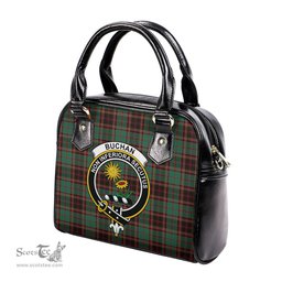 Scottish Buchan Ancient Tartan Shoulder Handbags with Family Crest Scottish Plaid Tartan Plaid - ScotsTee - scotstee.com