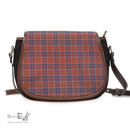 Scottish Cameron of Lochiel Ancient Tartan Saddle Crossbody Bag Scottish Plaid Tartan Plaid - ScotsTee - scotstee.com