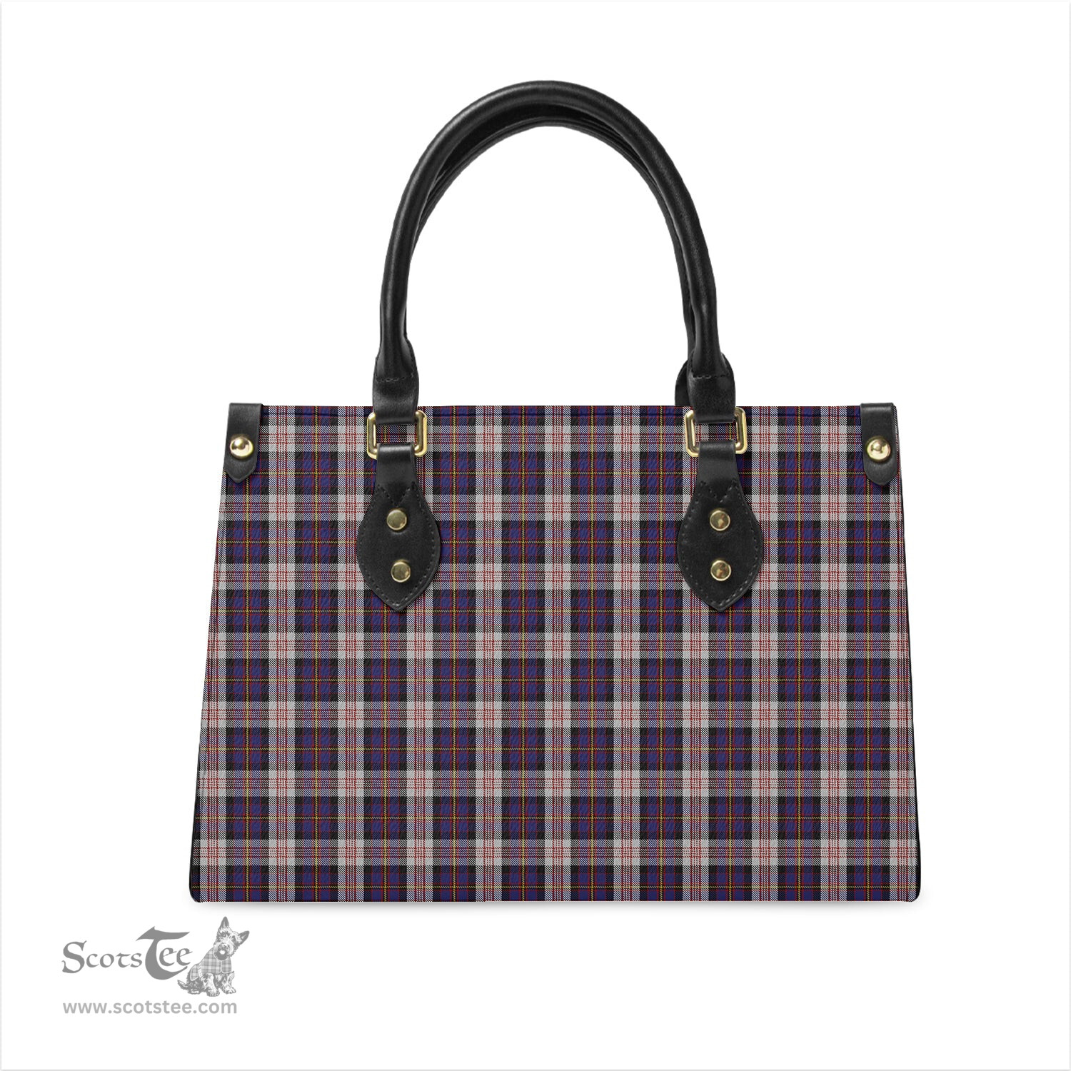 Scottish Cameron of Erracht Dress Tartan Leather Bag for Women Scottish Plaid Tartan Plaid - ScotsTee - scotstee.com