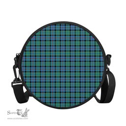 Scottish Campbell of Cawdor Ancient Tartan Round Crossbody Bags - Round Purse Scottish Plaid Tartan Plaid - ScotsTee - scotstee.com