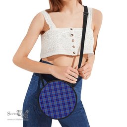 Scottish Bryson Tartan Round Crossbody Bags - Round Purse Scottish Plaid Tartan Plaid - ScotsTee - scotstee.com