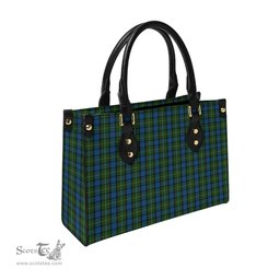 Scottish Ferguson of Atholl Tartan Leather Bag for Women Scottish Plaid Tartan Plaid - ScotsTee - scotstee.com