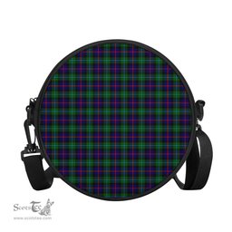 Scottish Campbell of Cawdor Modern Tartan Round Crossbody Bags - Round Purse Scottish Plaid Tartan Plaid - ScotsTee - scotstee.com