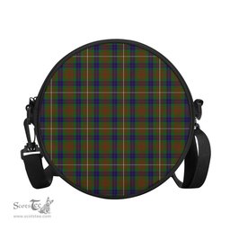 Scottish Fraser Hunting Tartan Round Crossbody Bags - Round Purse Scottish Plaid Tartan Plaid - ScotsTee - scotstee.com