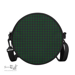 Scottish Elphinstone Tartan Round Crossbody Bags - Round Purse Scottish Plaid Tartan Plaid - ScotsTee - scotstee.com