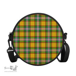 Scottish Essex County Canada Tartan Round Crossbody Bags - Round Purse Scottish Plaid Tartan Plaid - ScotsTee - scotstee.com