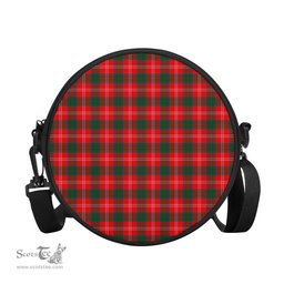 Scottish Fenton Tartan Round Crossbody Bags - Round Purse Scottish Plaid Tartan Plaid - ScotsTee - scotstee.com