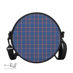 Scottish Cian Tartan Round Crossbody Bags - Round Purse Scottish Plaid Tartan Plaid - ScotsTee - scotstee.com