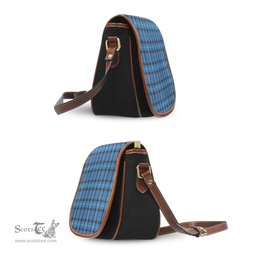 Scottish Fitzgerald Family Tartan Saddle Crossbody Bag Scottish Plaid Tartan Plaid - ScotsTee - scotstee.com