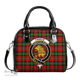 Scottish Fairlie Modern Tartan Shoulder Handbags with Family Crest Scottish Plaid Tartan Plaid - ScotsTee - scotstee.com