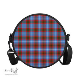 Scottish Dalmahoy Tartan Round Crossbody Bags - Round Purse Scottish Plaid Tartan Plaid - ScotsTee - scotstee.com