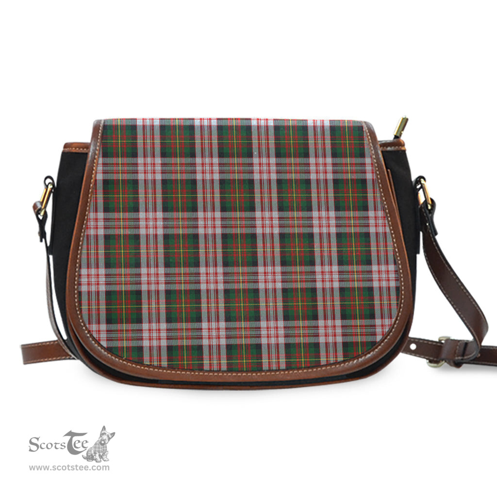 Scottish Carnegie Dress Tartan Saddle Crossbody Bag Scottish Plaid Tartan Plaid - ScotsTee - scotstee.com