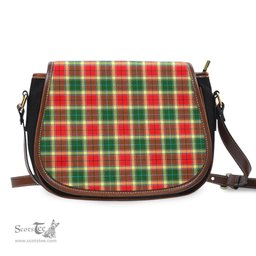 Scottish Gibsone (Gibson-Gibbs) Tartan Saddle Crossbody Bag Scottish Plaid Tartan Plaid - ScotsTee - scotstee.com