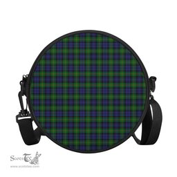 Scottish Gordon Tartan Round Crossbody Bags - Round Purse Scottish Plaid Tartan Plaid - ScotsTee - scotstee.com