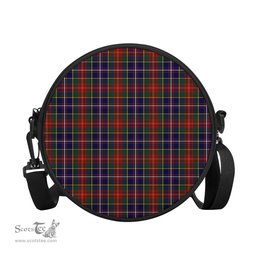 Scottish Crozier Tartan Round Crossbody Bags - Round Purse Scottish Plaid Tartan Plaid - ScotsTee - scotstee.com