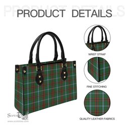 Scottish Gayre Tartan Leather Bag for Women Scottish Plaid Tartan Plaid - ScotsTee - scotstee.com