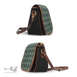Scottish Farquharson Dress Tartan Saddle Crossbody Bag Scottish Plaid Tartan Plaid - ScotsTee - scotstee.com