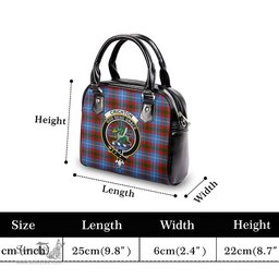Scottish Crichton Tartan Shoulder Handbags with Family Crest Scottish Plaid Tartan Plaid - ScotsTee - scotstee.com