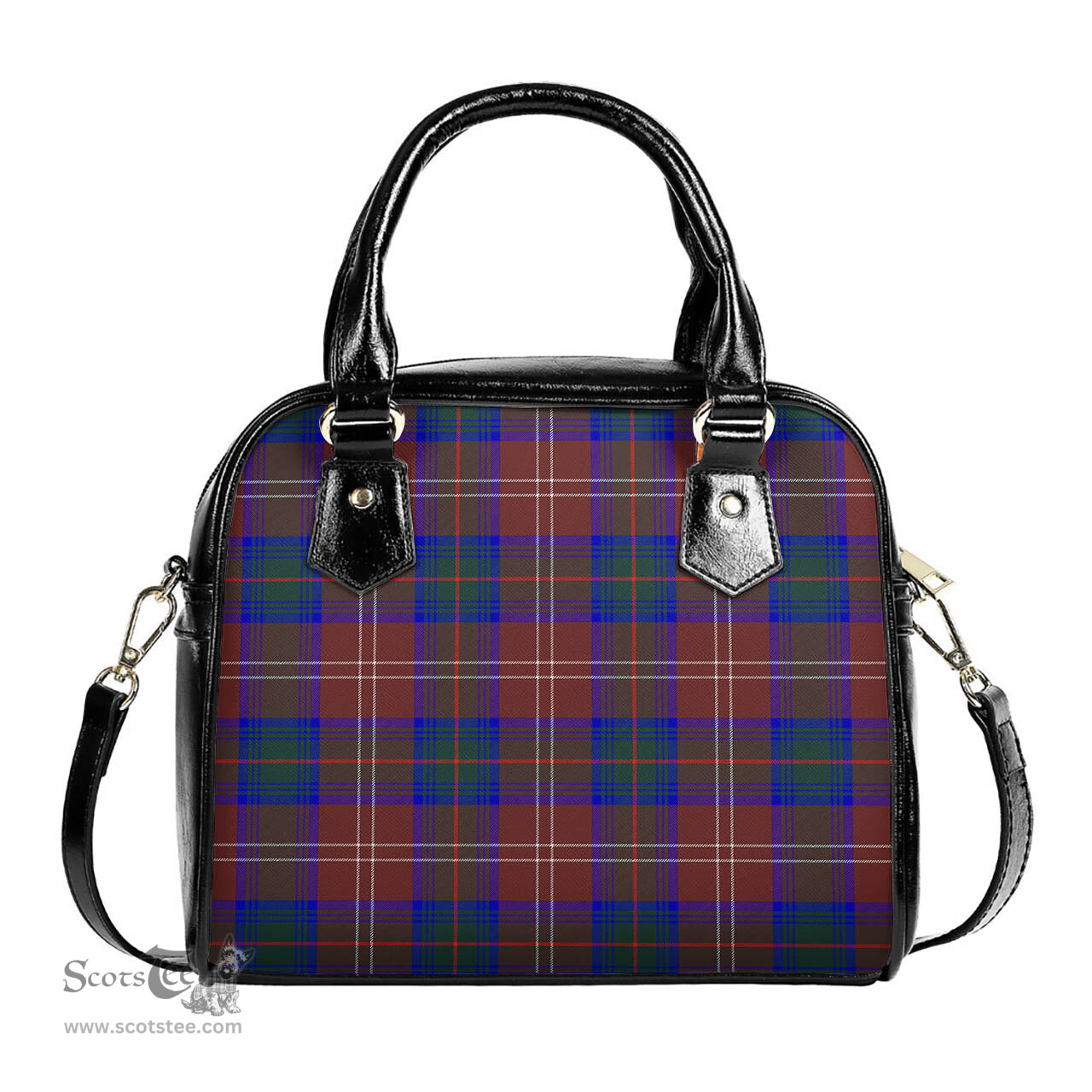 Scottish Chisholm Hunting Modern Tartan Shoulder Handbags Scottish Plaid Tartan Plaid - ScotsTee - scotstee.com