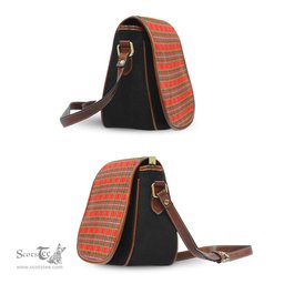 Scottish Drummond of Perth Tartan Saddle Crossbody Bag Scottish Plaid Tartan Plaid - ScotsTee - scotstee.com