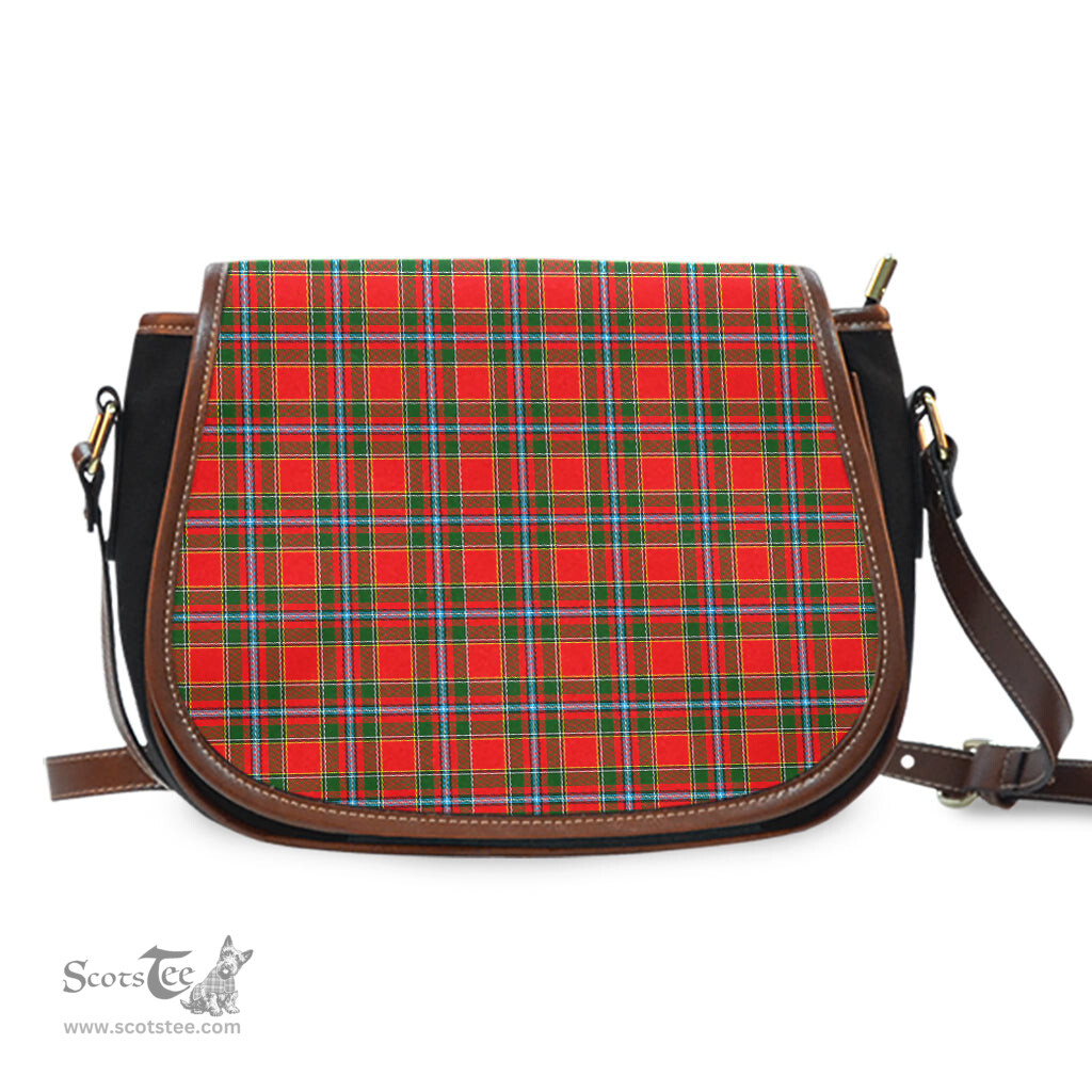 Scottish Drummond of Perth Tartan Saddle Crossbody Bag Scottish Plaid Tartan Plaid - ScotsTee - scotstee.com