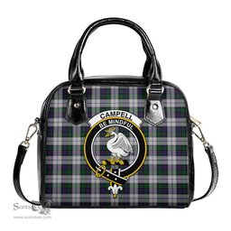 Scottish Campbell of Cawdor Dress Tartan Shoulder Handbags with Family Crest Scottish Plaid Tartan Plaid - ScotsTee - scotstee.com