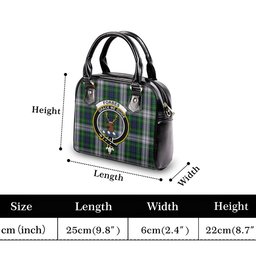 Scottish Forbes Dress Tartan Shoulder Handbags with Family Crest Scottish Plaid Tartan Plaid - ScotsTee - scotstee.com