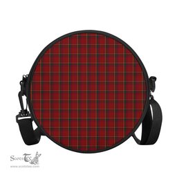 Scottish Galway County Ireland Tartan Round Crossbody Bags - Round Purse Scottish Plaid Tartan Plaid - ScotsTee - scotstee.com