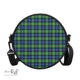 Scottish Gordon Old Ancient Tartan Round Crossbody Bags - Round Purse Scottish Plaid Tartan Plaid - ScotsTee - scotstee.com