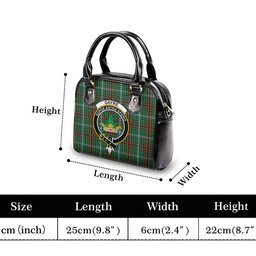 Scottish Gayre Tartan Shoulder Handbags with Family Crest Scottish Plaid Tartan Plaid - ScotsTee - scotstee.com