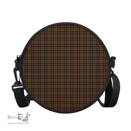 Scottish Cochrane Modern Tartan Round Crossbody Bags - Round Purse Scottish Plaid Tartan Plaid - ScotsTee - scotstee.com