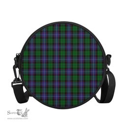 Scottish Galbraith Tartan Round Crossbody Bags - Round Purse Scottish Plaid Tartan Plaid - ScotsTee - scotstee.com
