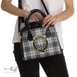 Scottish Glendinning Tartan Shoulder Handbags with Family Crest Scottish Plaid Tartan Plaid - ScotsTee - scotstee.com