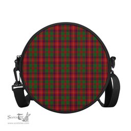 Scottish Geddes Tartan Round Crossbody Bags - Round Purse Scottish Plaid Tartan Plaid - ScotsTee - scotstee.com