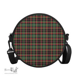 Scottish Cumming Hunting Ancient Tartan Round Crossbody Bags - Round Purse Scottish Plaid Tartan Plaid - ScotsTee - scotstee.com