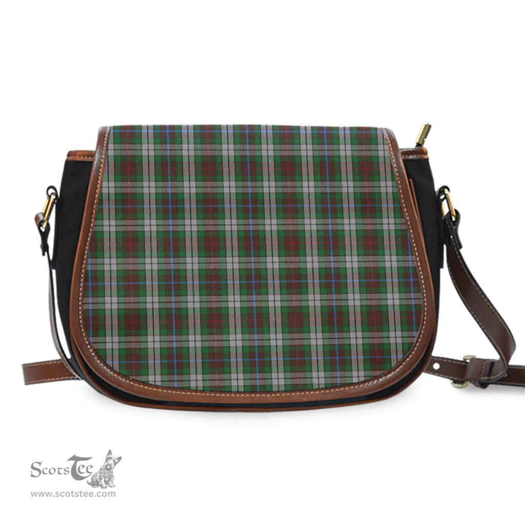 Scottish Fraser Hunting Dress Tartan Saddle Crossbody Bag Scottish Plaid Tartan Plaid - ScotsTee - scotstee.com