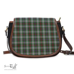 Scottish Fraser Hunting Dress Tartan Saddle Crossbody Bag Scottish Plaid Tartan Plaid - ScotsTee - scotstee.com