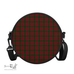 Scottish Denny Hunting Tartan Round Crossbody Bags - Round Purse Scottish Plaid Tartan Plaid - ScotsTee - scotstee.com