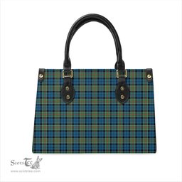 Scottish Colquhoun Ancient Tartan Leather Bag for Women Scottish Plaid Tartan Plaid - ScotsTee - scotstee.com