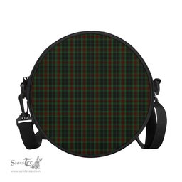 Scottish Carlow County Ireland Tartan Round Crossbody Bags - Round Purse Scottish Plaid Tartan Plaid - ScotsTee - scotstee.com