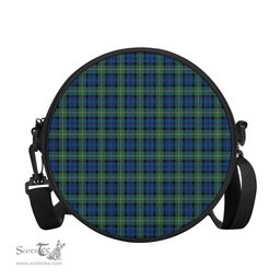 Scottish Forbes Ancient Tartan Round Crossbody Bags - Round Purse Scottish Plaid Tartan Plaid - ScotsTee - scotstee.com