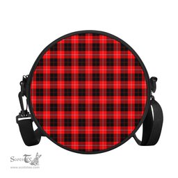 Scottish Cunningham Modern Tartan Round Crossbody Bags - Round Purse Scottish Plaid Tartan Plaid - ScotsTee - scotstee.com