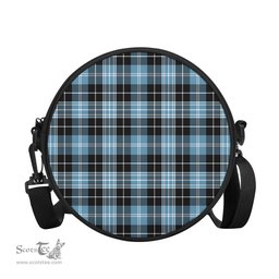 Scottish Clark Ancient Tartan Round Crossbody Bags - Round Purse Scottish Plaid Tartan Plaid - ScotsTee - scotstee.com