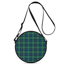 Scottish Graham of Menteith Ancient Tartan Round Crossbody Bags - Round Purse Scottish Plaid Tartan Plaid - ScotsTee - scotstee.com