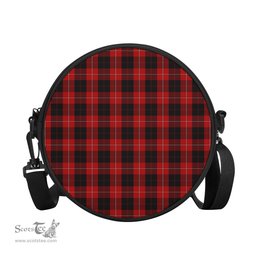 Scottish Cunningham Tartan Round Crossbody Bags - Round Purse Scottish Plaid Tartan Plaid - ScotsTee - scotstee.com